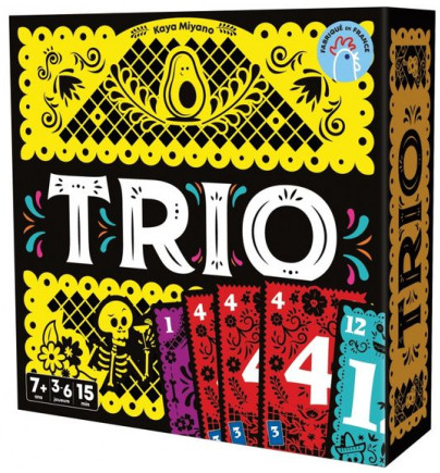 Jeu de société Trio As d'or 2024